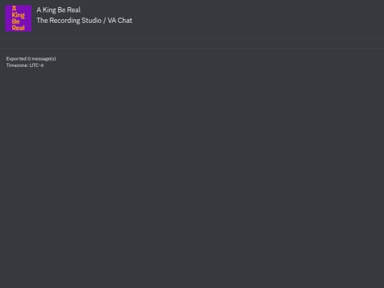 AKBRDiscord/preclose/A King Be Real - The Recording Studio - VA Chat [1431701596063928422] screenshot